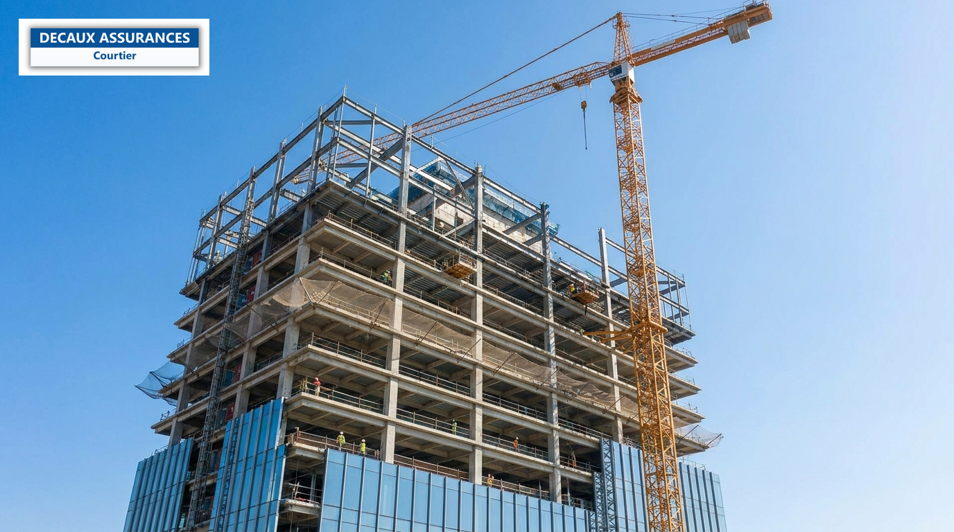 Assurance décennale bureau d'études techniques — chantier de construction